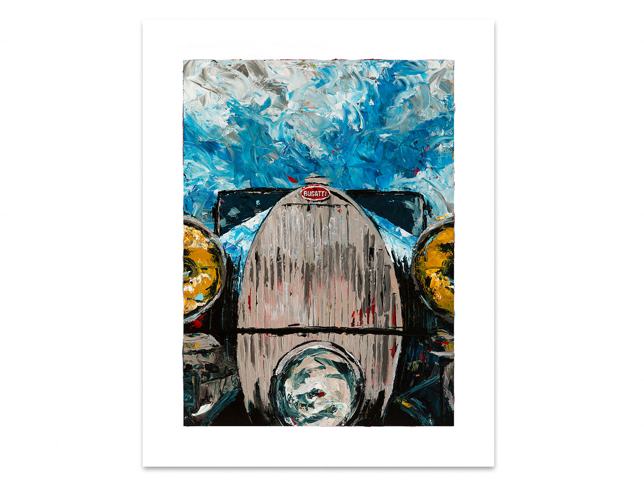 Estelle - 1936 Bugatti Type 57 Two-Light Ventoux Coupe - Print