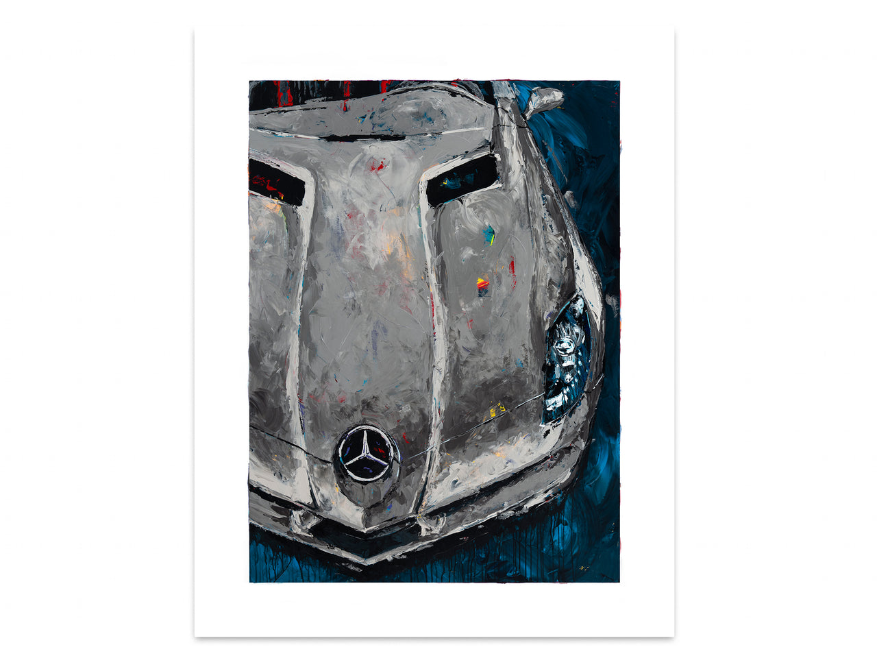 Eva - 2009 Mercedes-Benz SLR Stirling Moss - Print