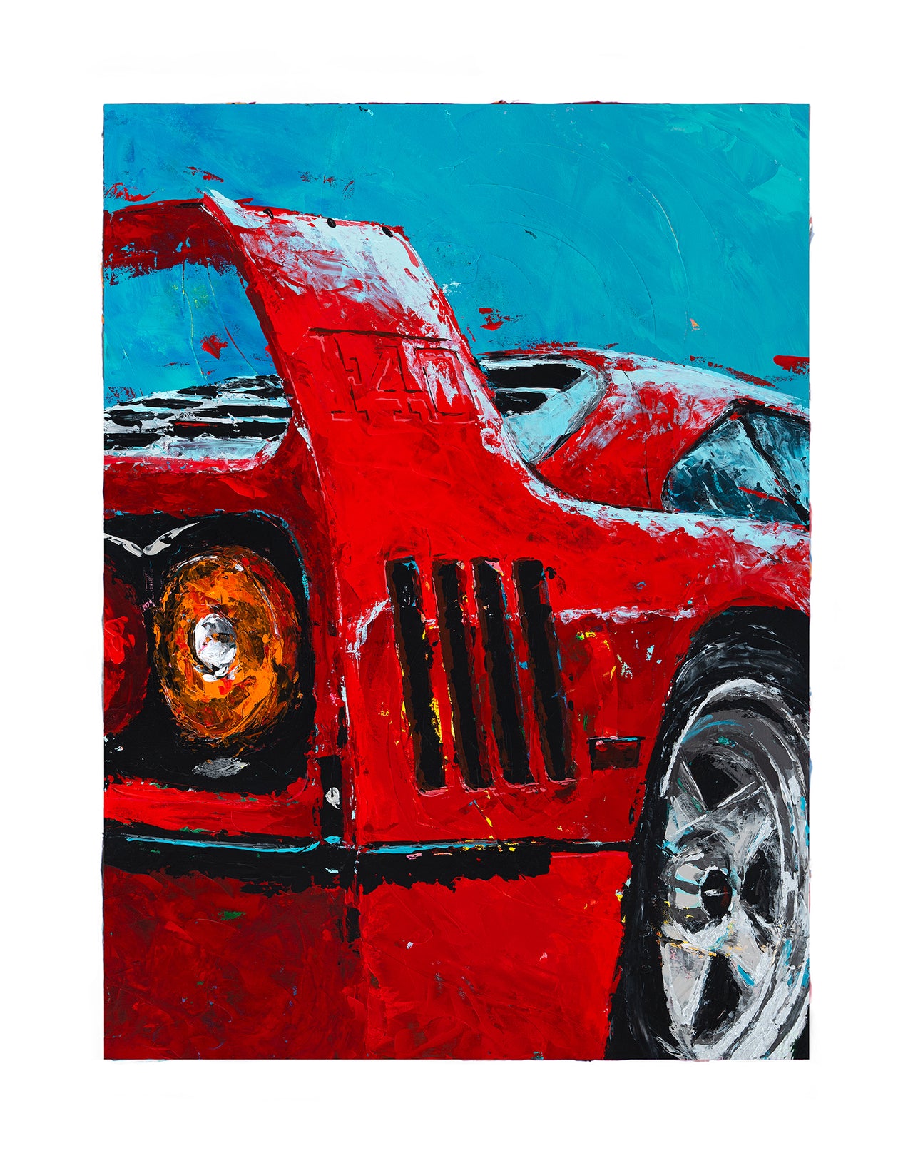 Scuderia: F40 - 1993 LM - Print