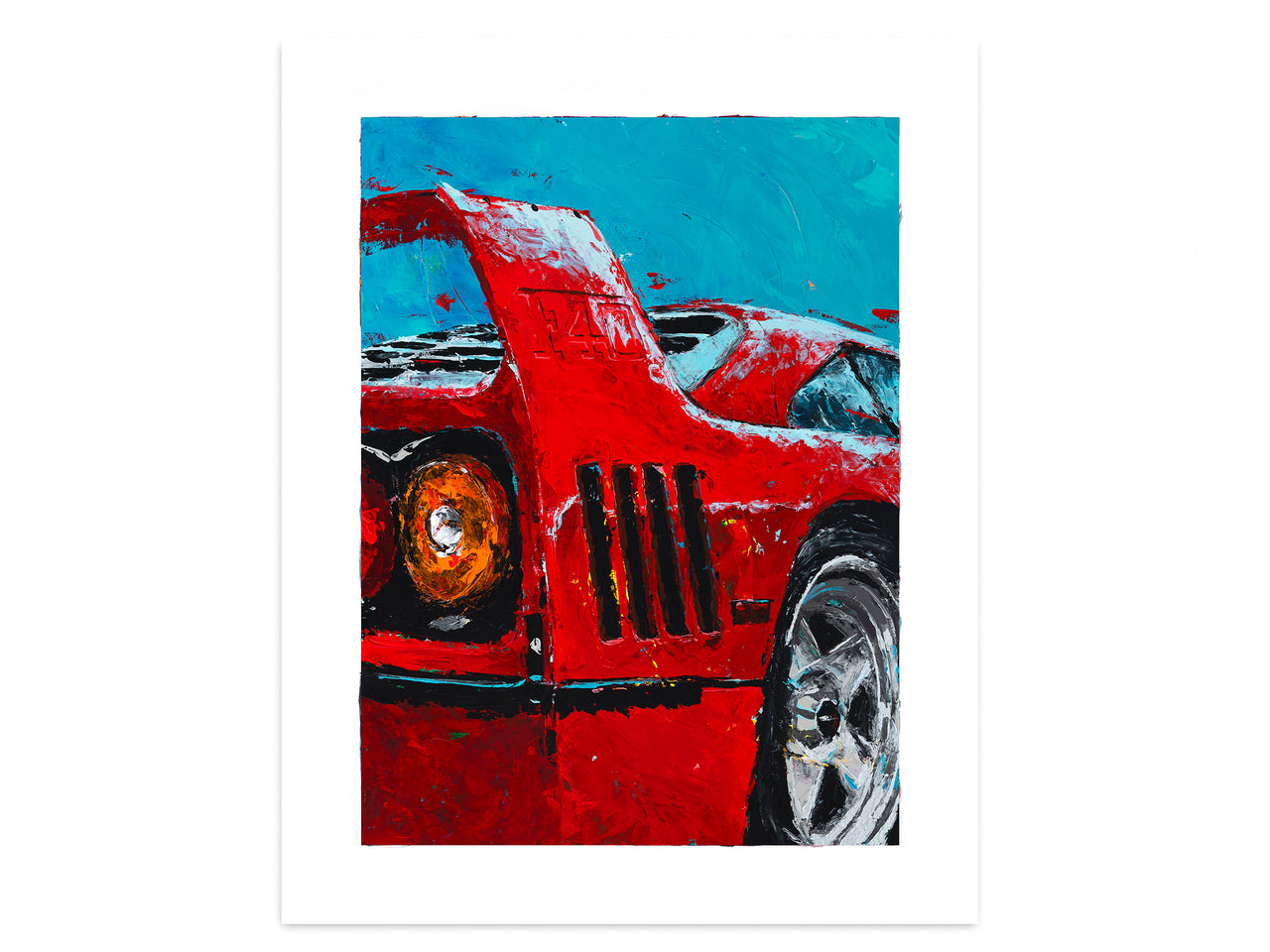 Scuderia: F40 - 1993 LM - Print