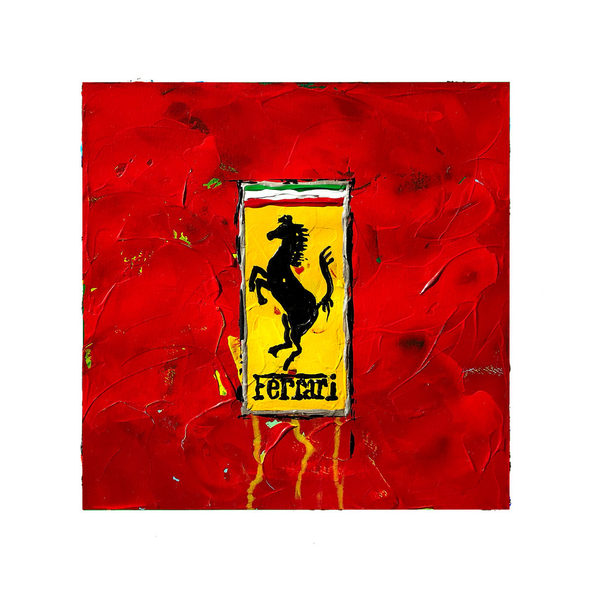 Ferrari Abstracted 2 - Print