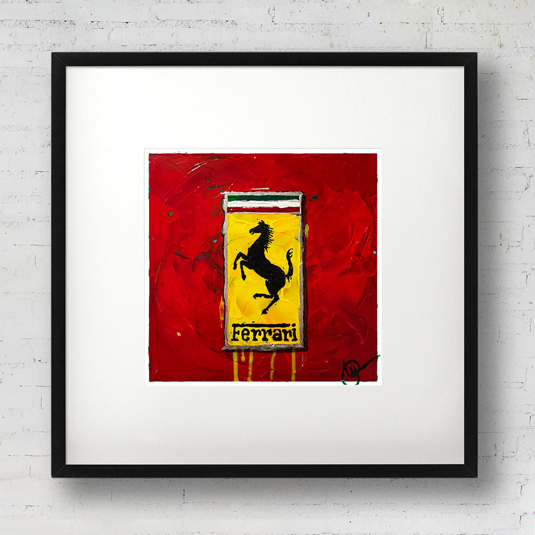 Ferrari Abstracted 35 - Red