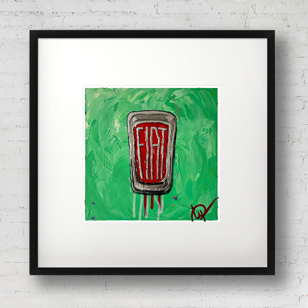 Fiat Abstracted 2 - Green