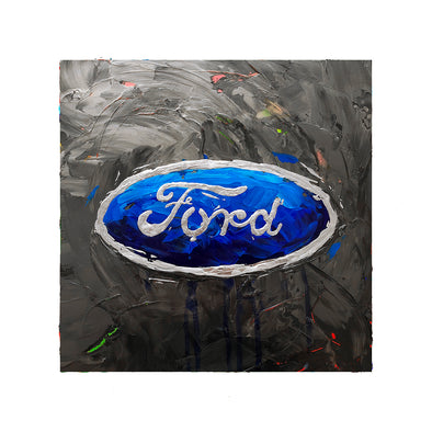 Ford Emblem 9 - Print