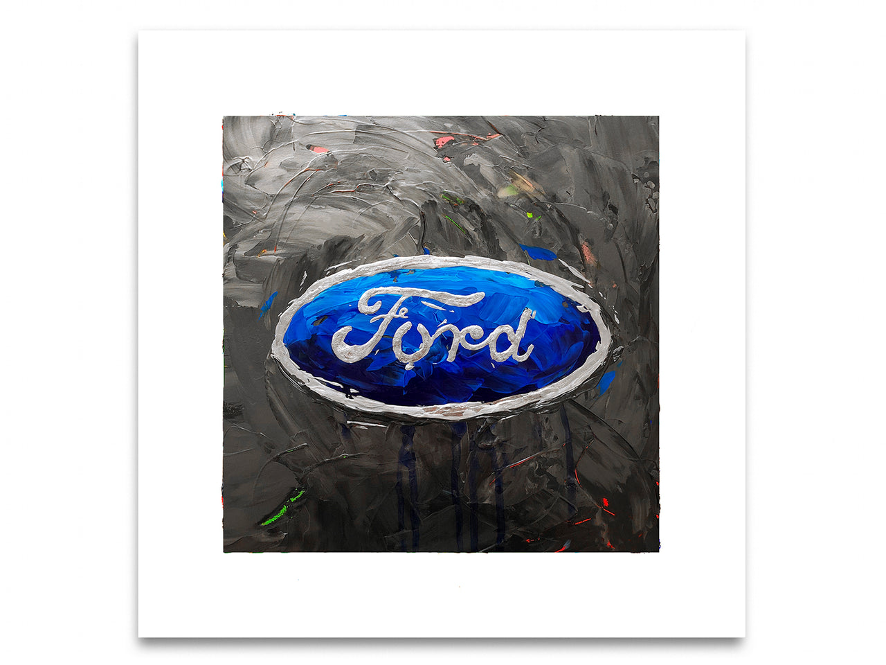 Ford Emblem 9 - Print