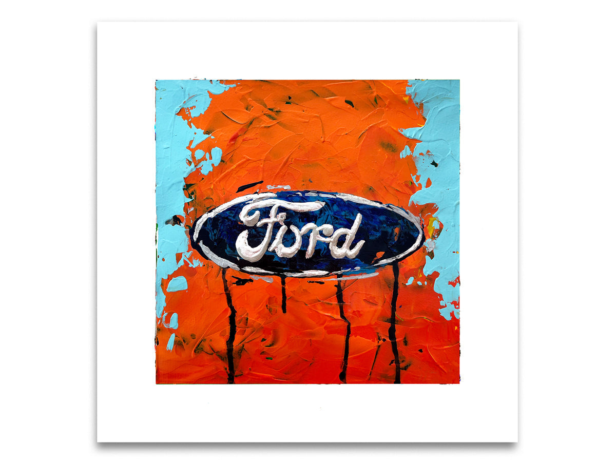 Ford Abstracted 5 - Print