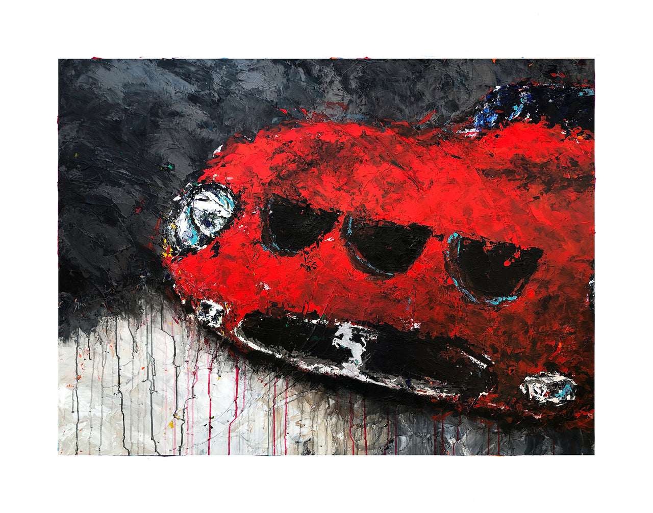 Francesca - 1963 Ferrari 250 GTO - Print