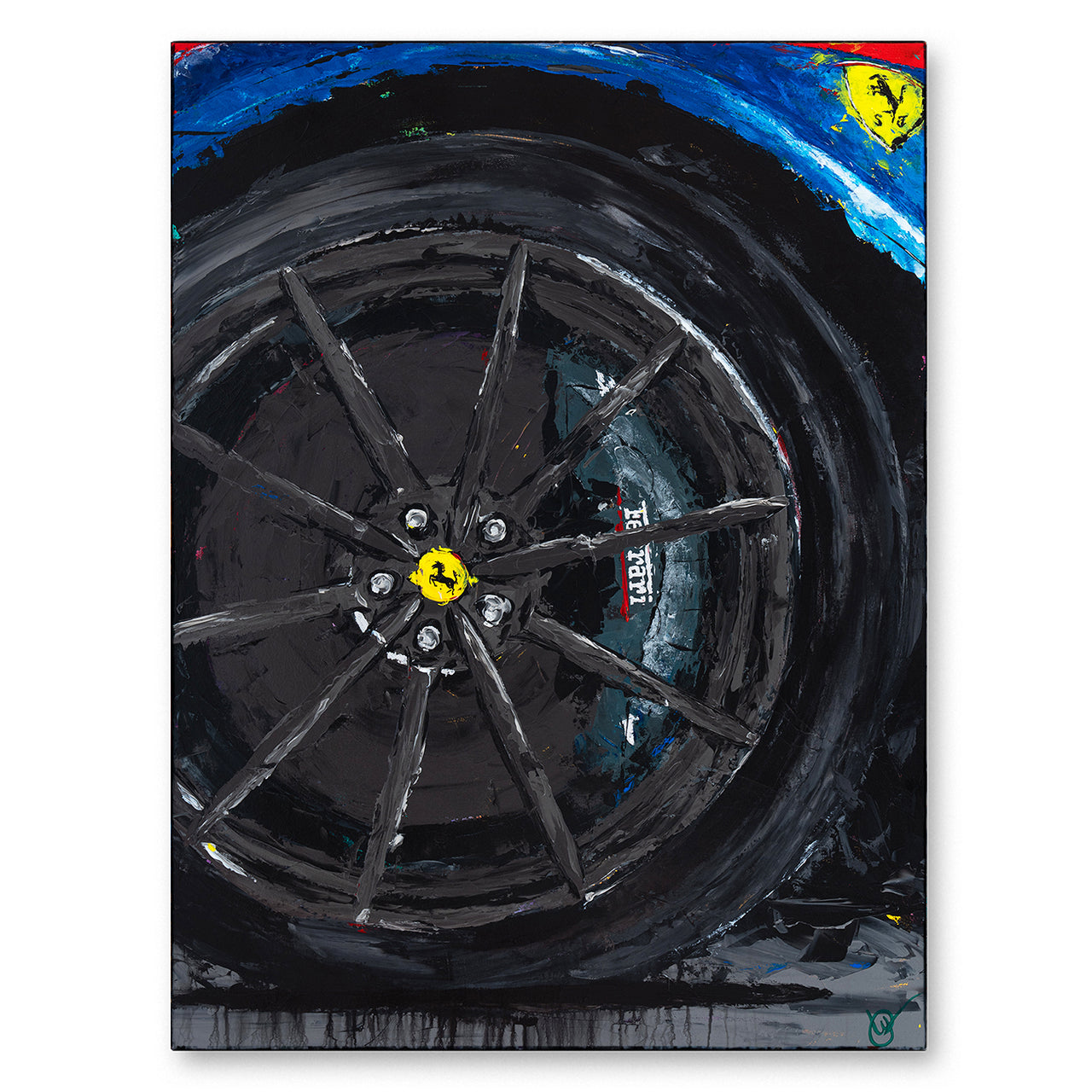 Scuderia: Front Left - Giclée