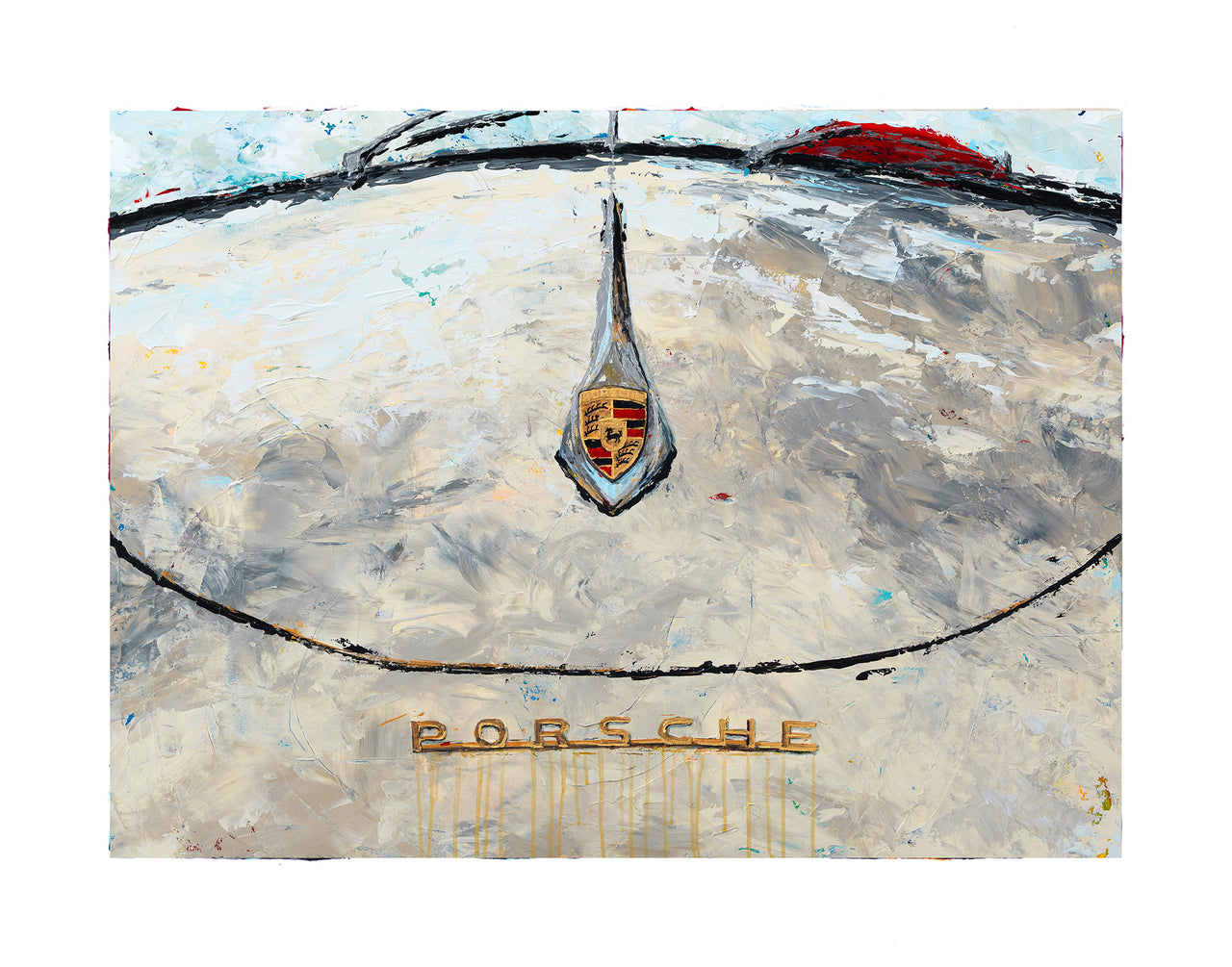 Georgy Ann - 1957 356A Speedster - Print