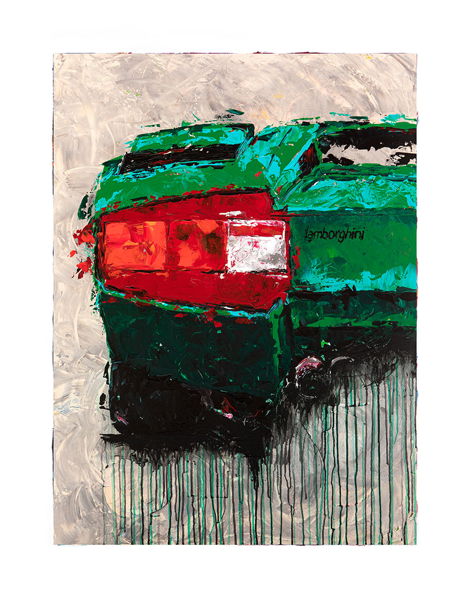 Giada - 1975 Lamborghini Countach - Print