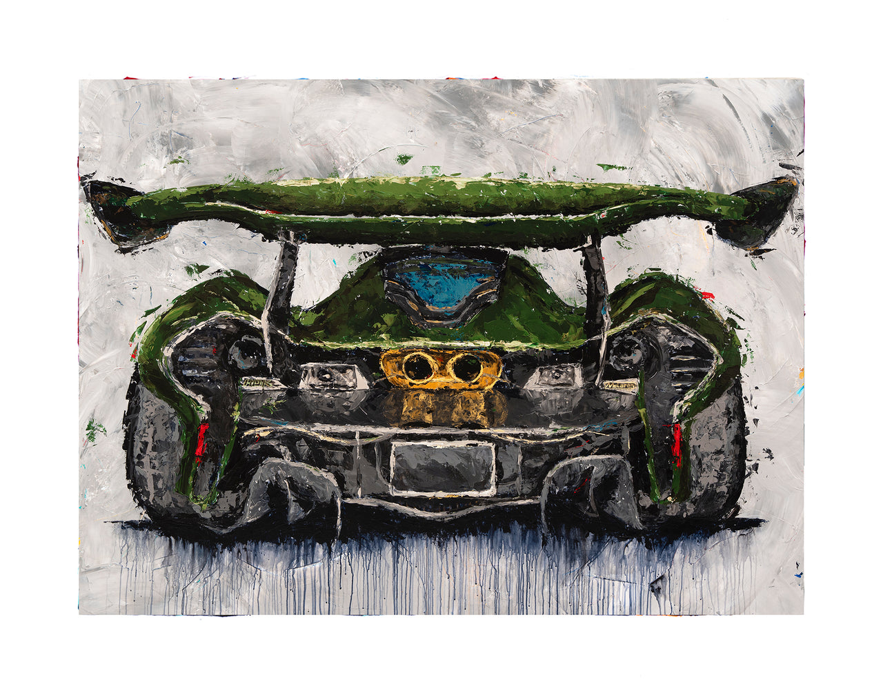 Green Dragon-2015 McLaren P1 HDK - Print