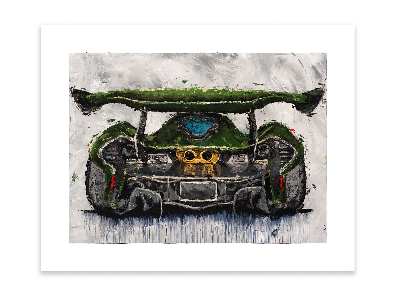 Green Dragon-2015 McLaren P1 HDK - Print