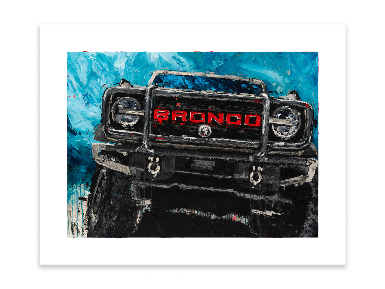 GW’s Pony - 2021 Ford Bronco - Print