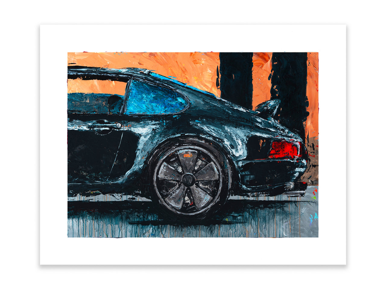 Hans - 1989 Porsche Backdate - Print