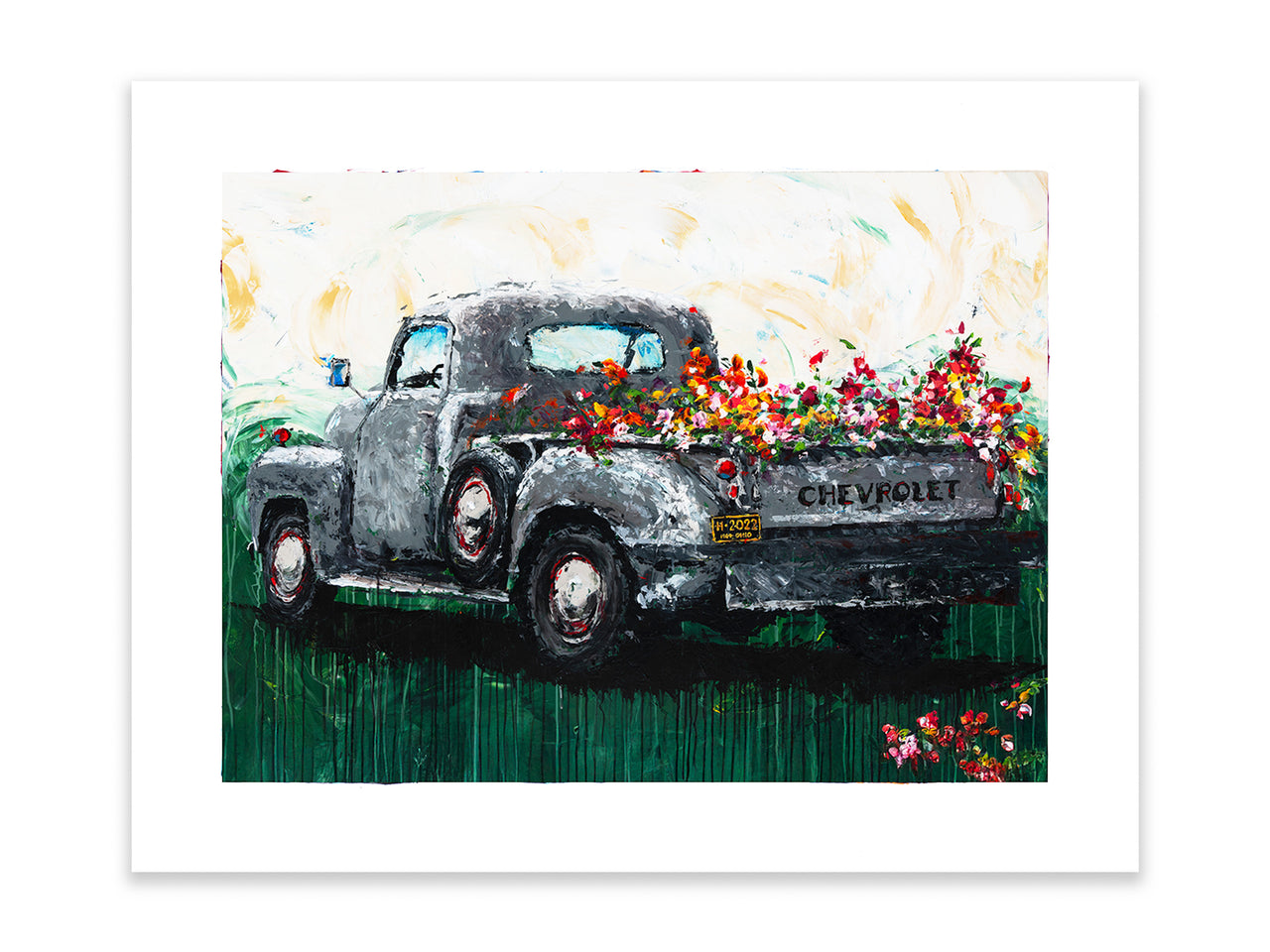 Hazel - 48 Chevy Truck - Print