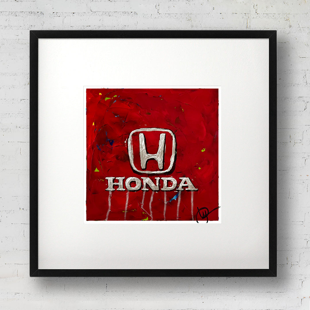 Honda Abstracted 1 - Red