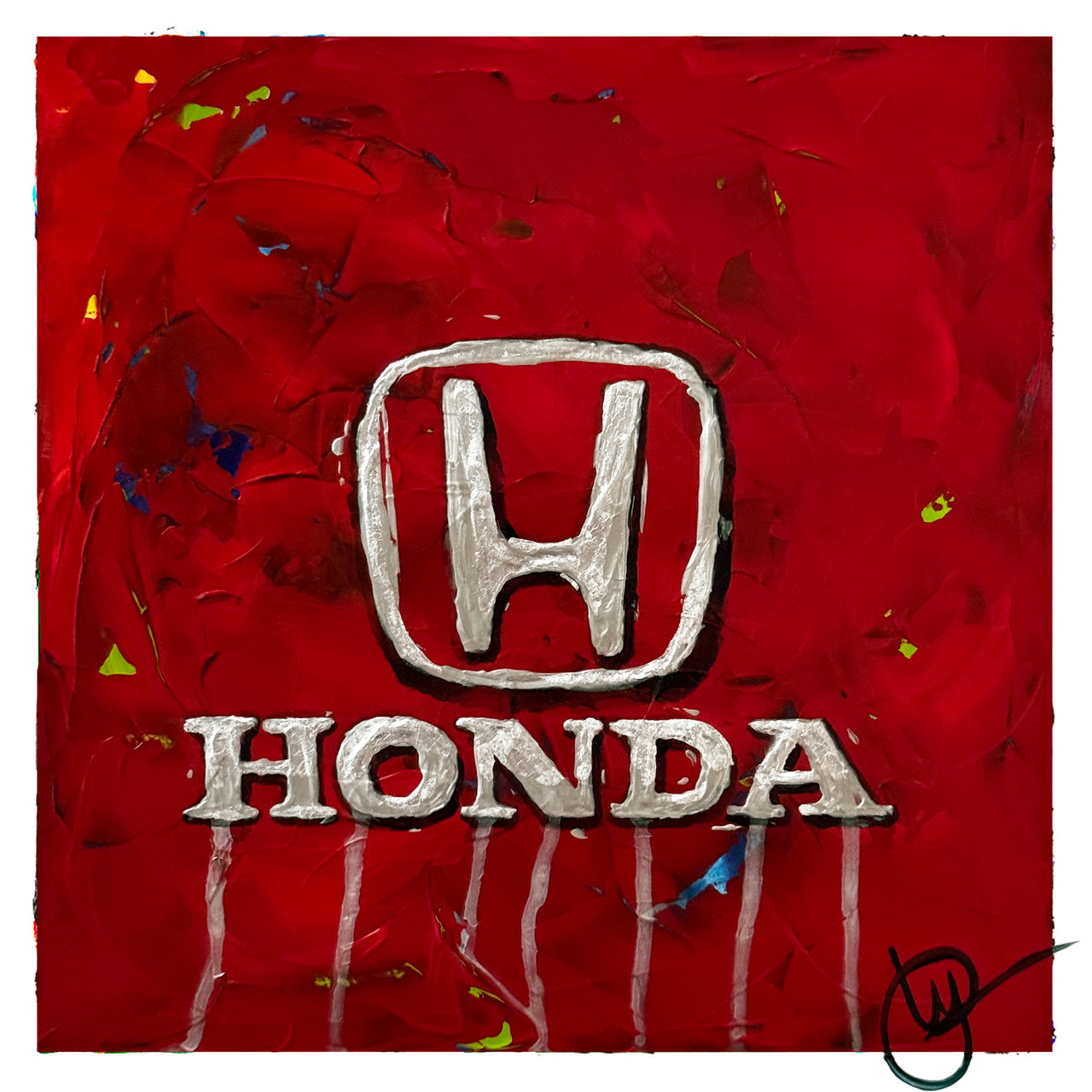 Honda Abstracted 1 - Red