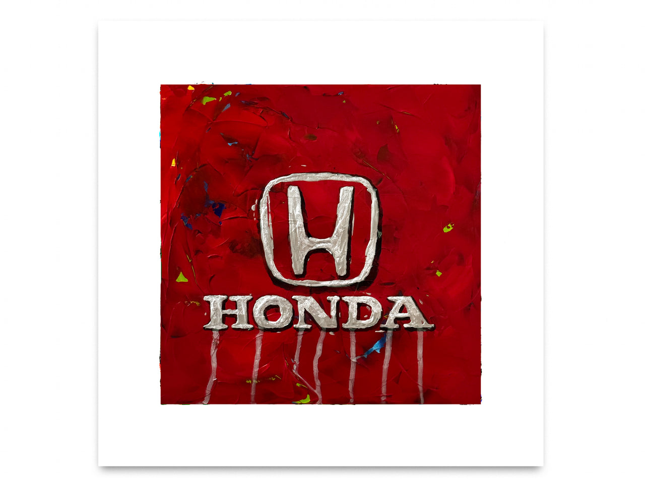 Honda Abstracted 1 - Print
