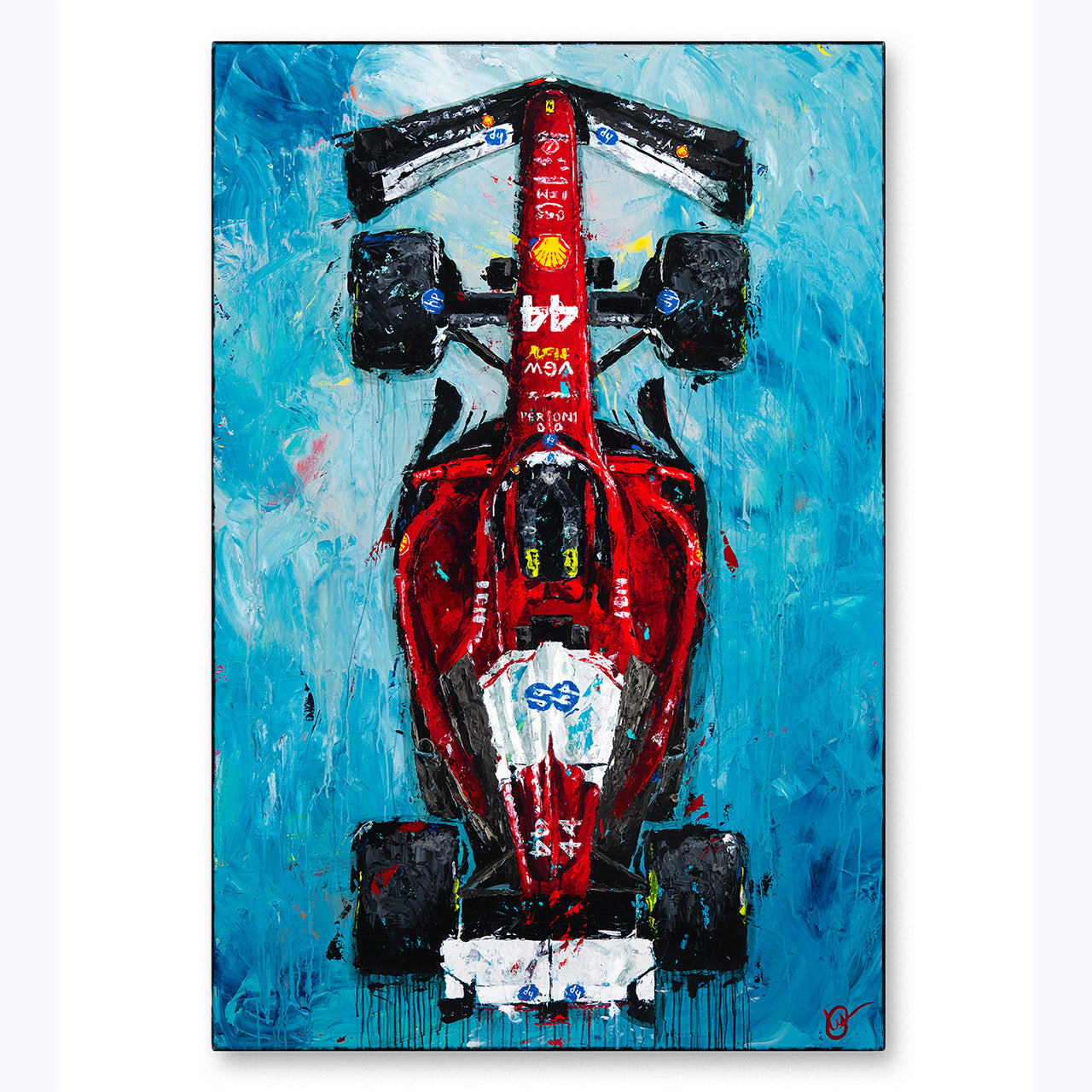 Il Nuovo - 2025 Ferrari SF-25 - Giclée