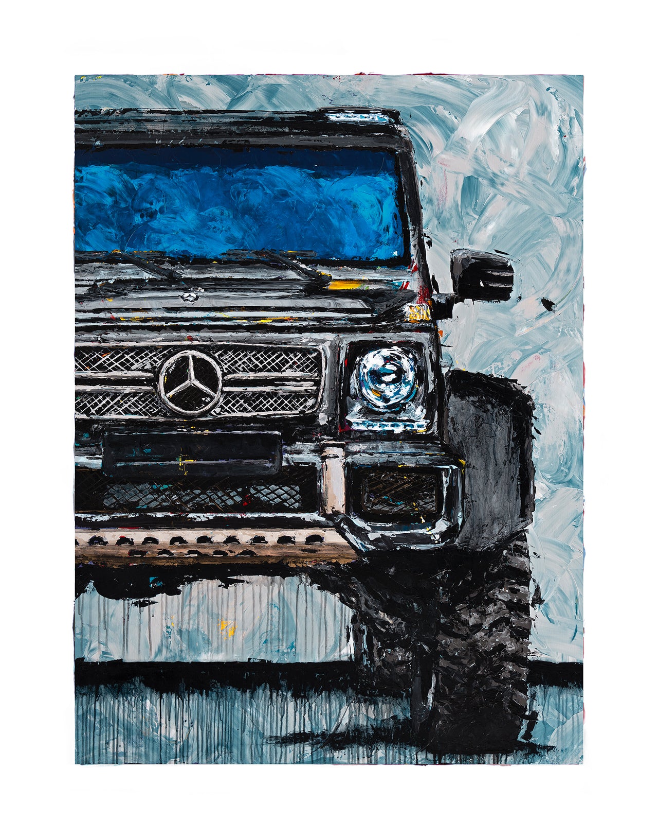 Ilona - 2014 Mercedes-Benz G63 6x6 - Print