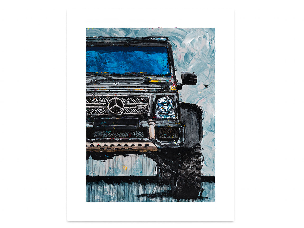 Ilona - 2014 Mercedes-Benz G63 6x6 - Print
