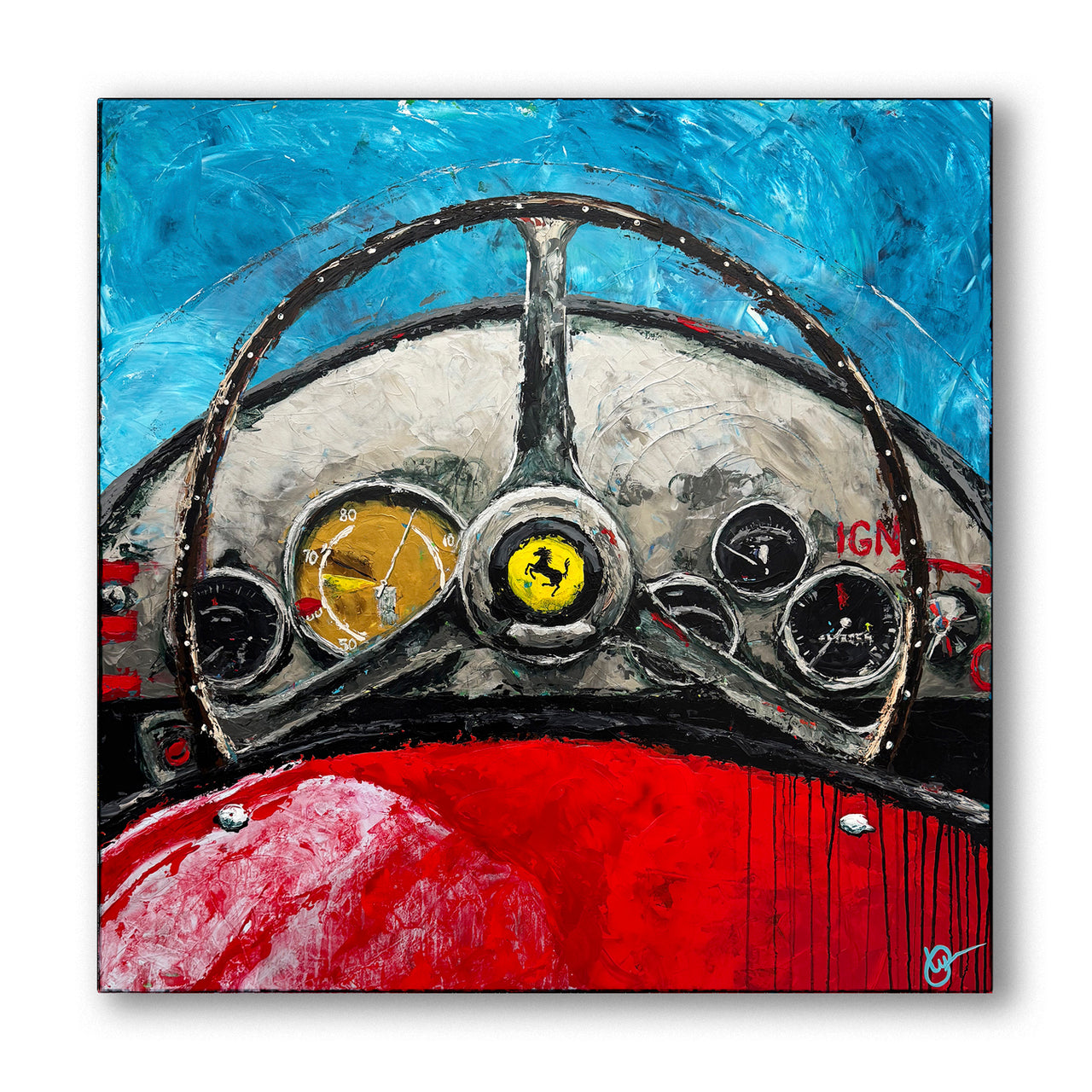 Il Volante - 1954 Ferrari 625 F1 Steering Wheel