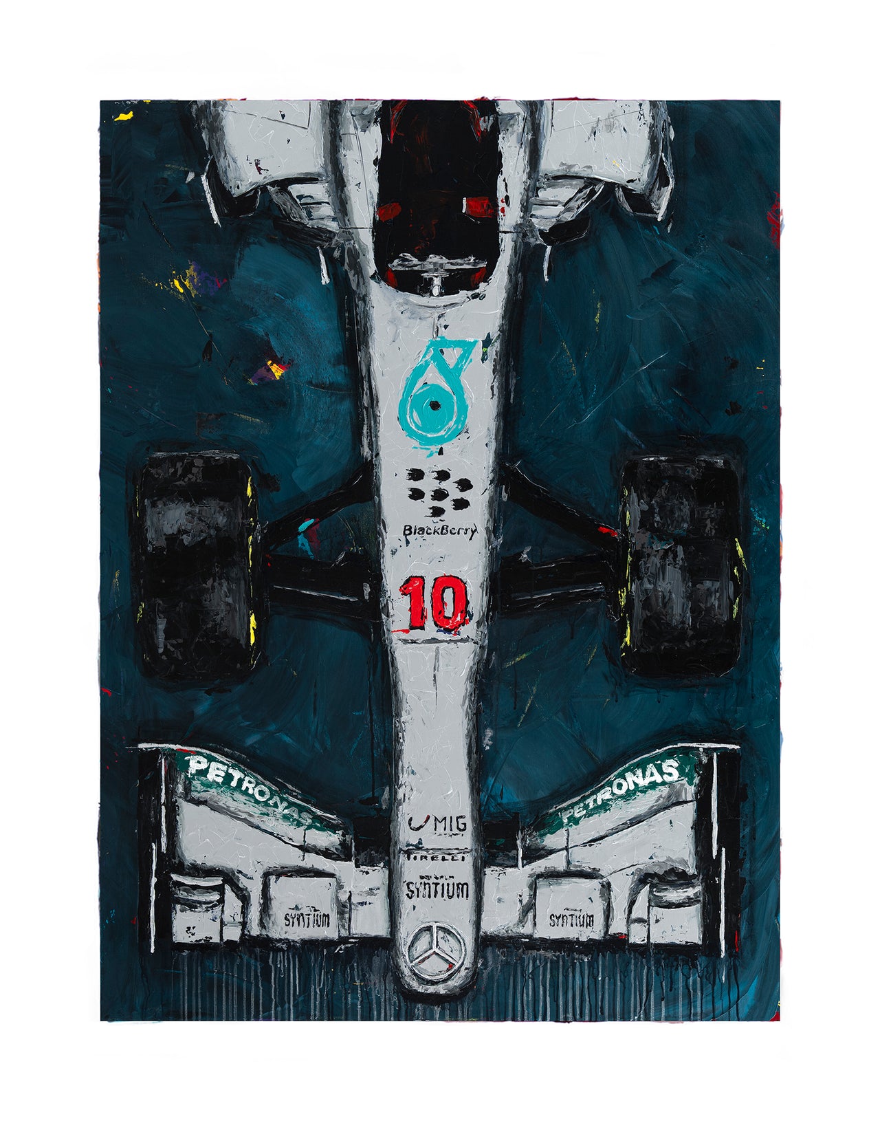 Karmen - 2013 Mercedes F1 W04-04 - Print