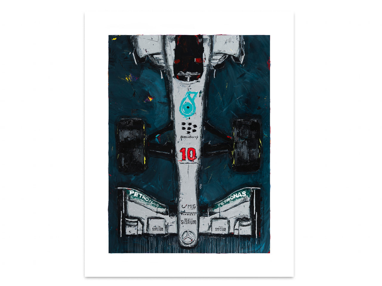 Karmen - 2013 Mercedes F1 W04-04 - Print