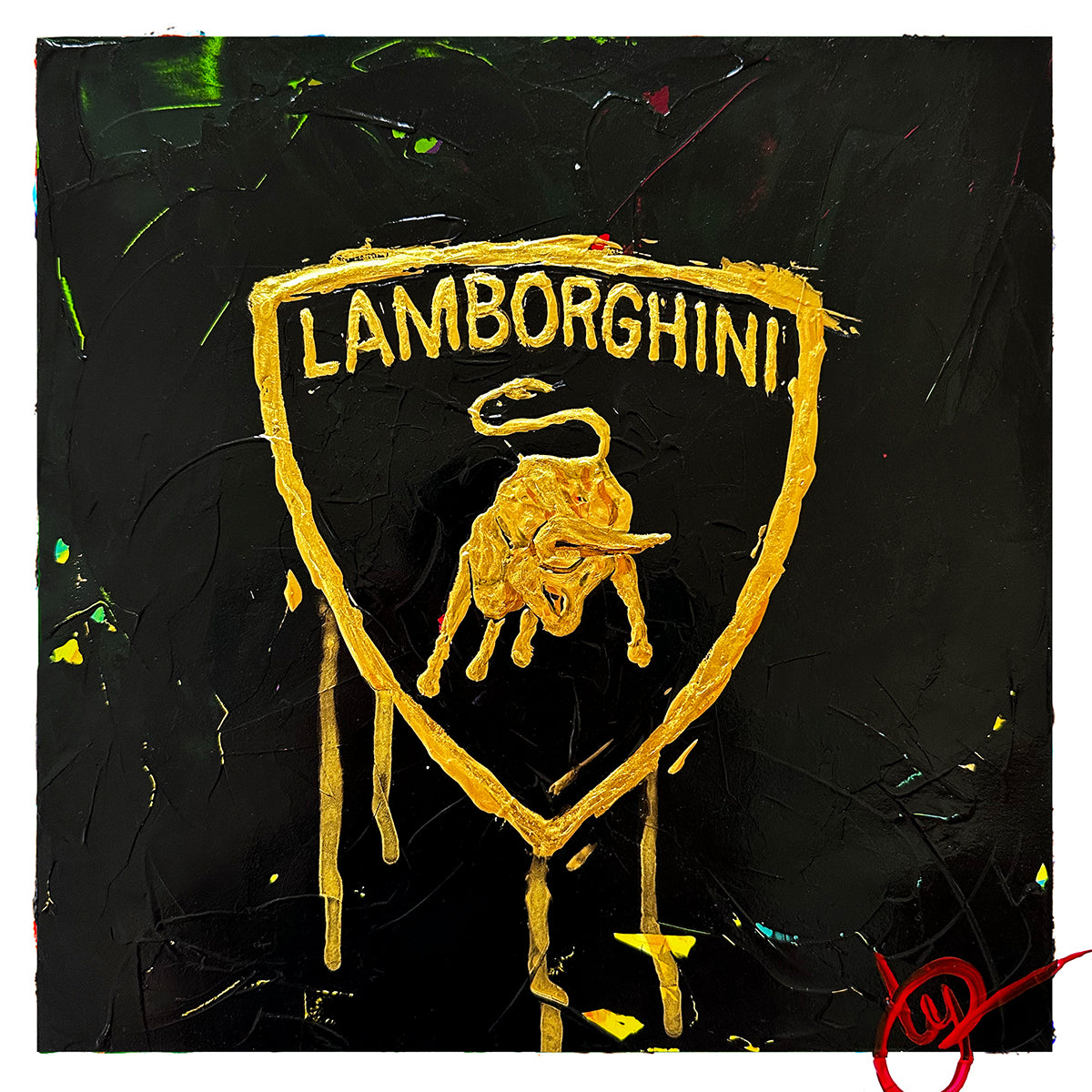 Lamborghini Abstracted 15 - Black