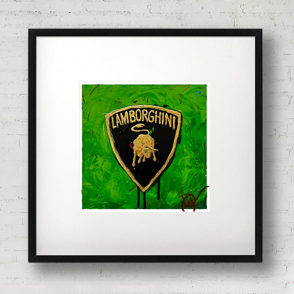 Lamborghini Emblem 16 - Green