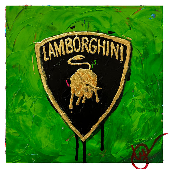 Lamborghini Emblem 16 - Green