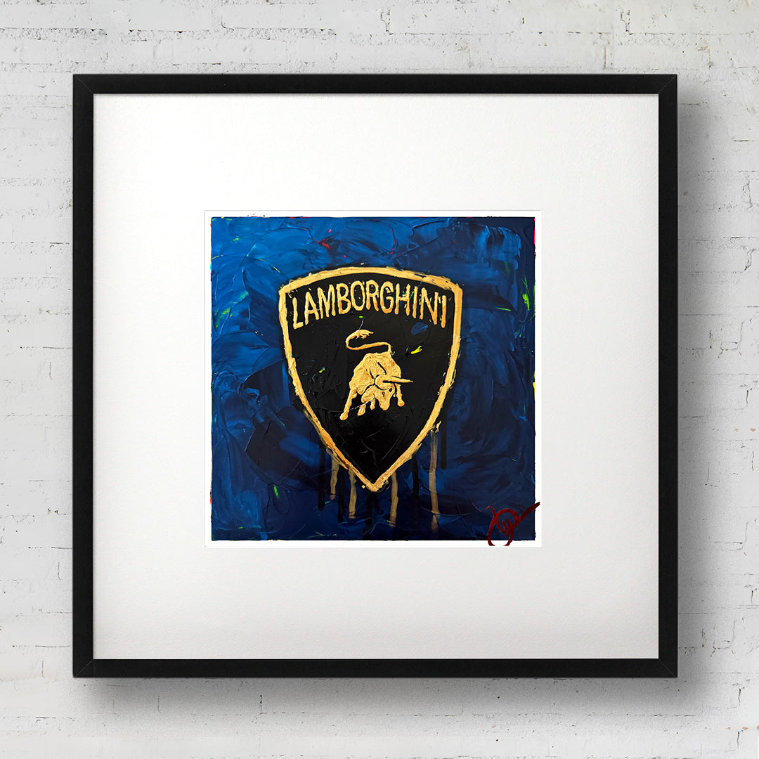 Lamborghini Abstracted 21 - Metallic Blue