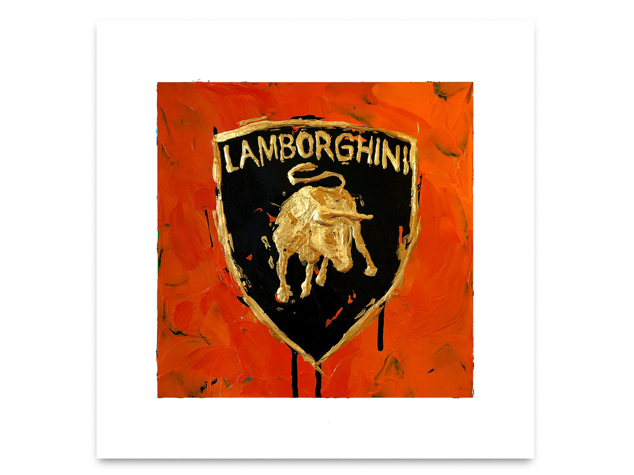 Lamborghini Abstracted 5 - Print