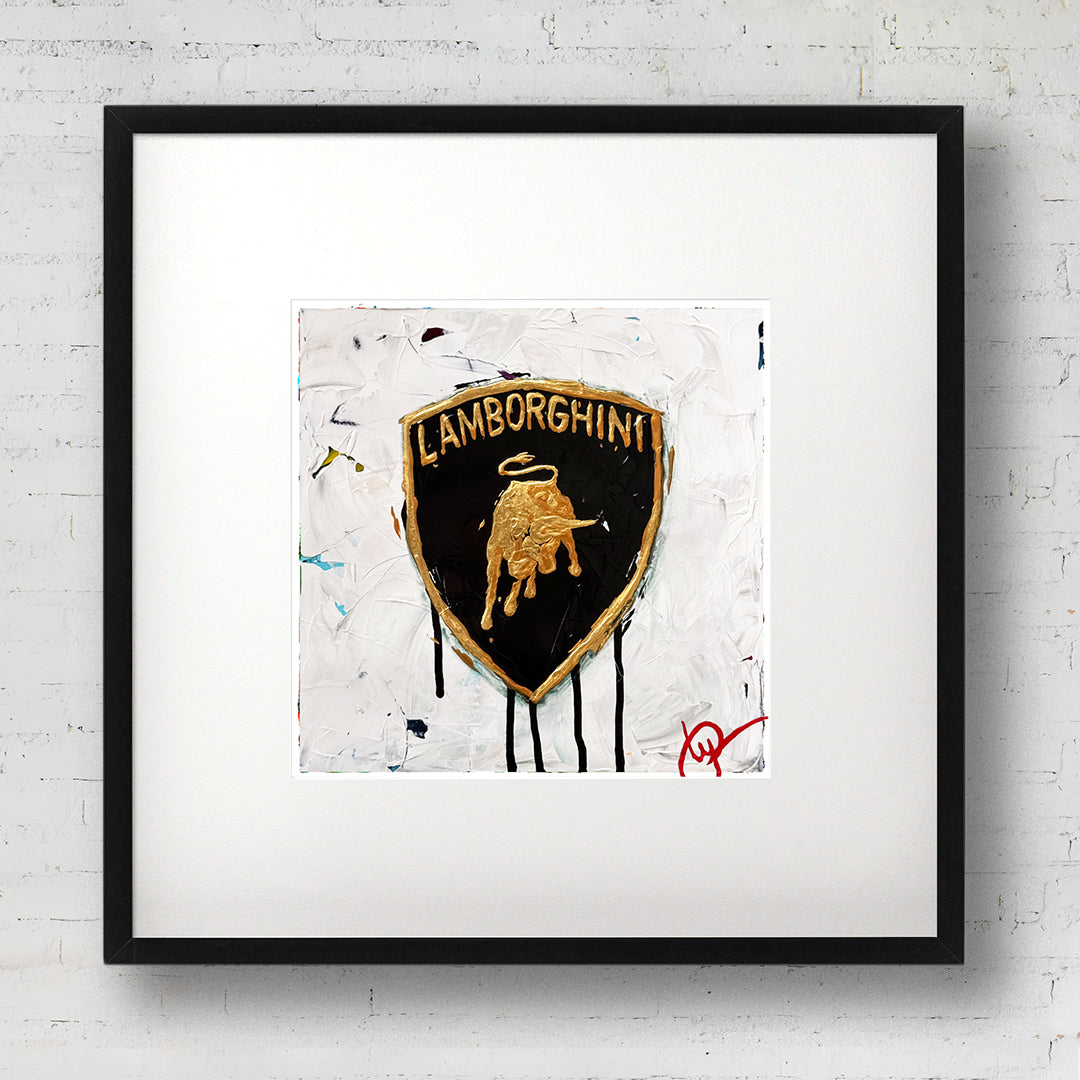 Lamborghini Abstracted 17 - White