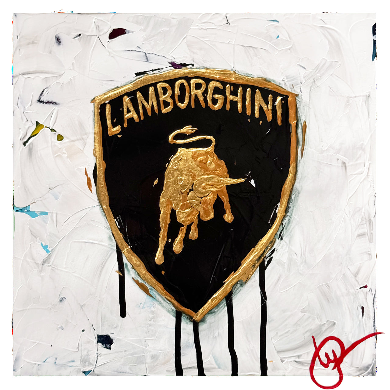 Lamborghini Abstracted 17 - White