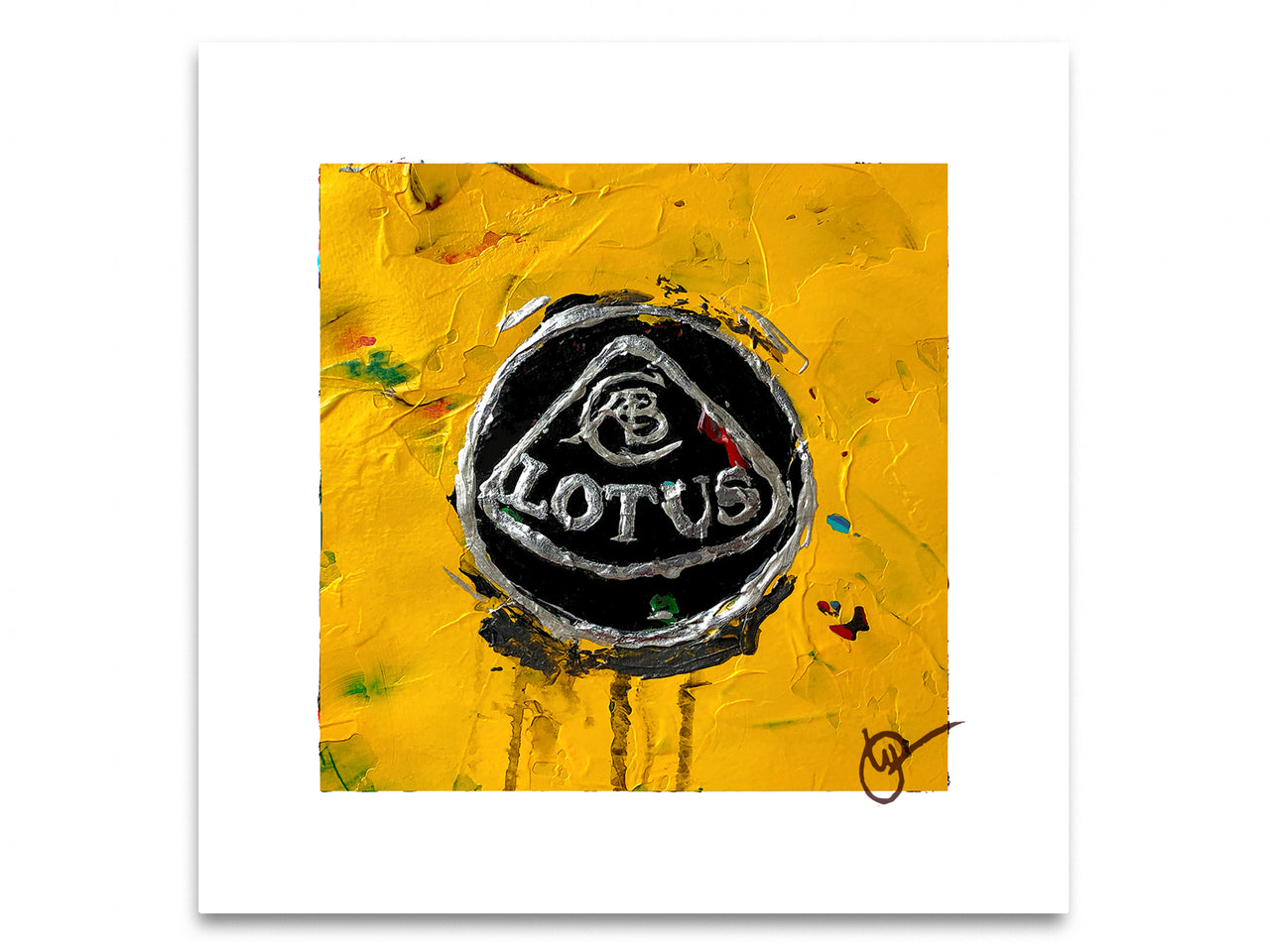 Lotus Abstracted 1 - Print