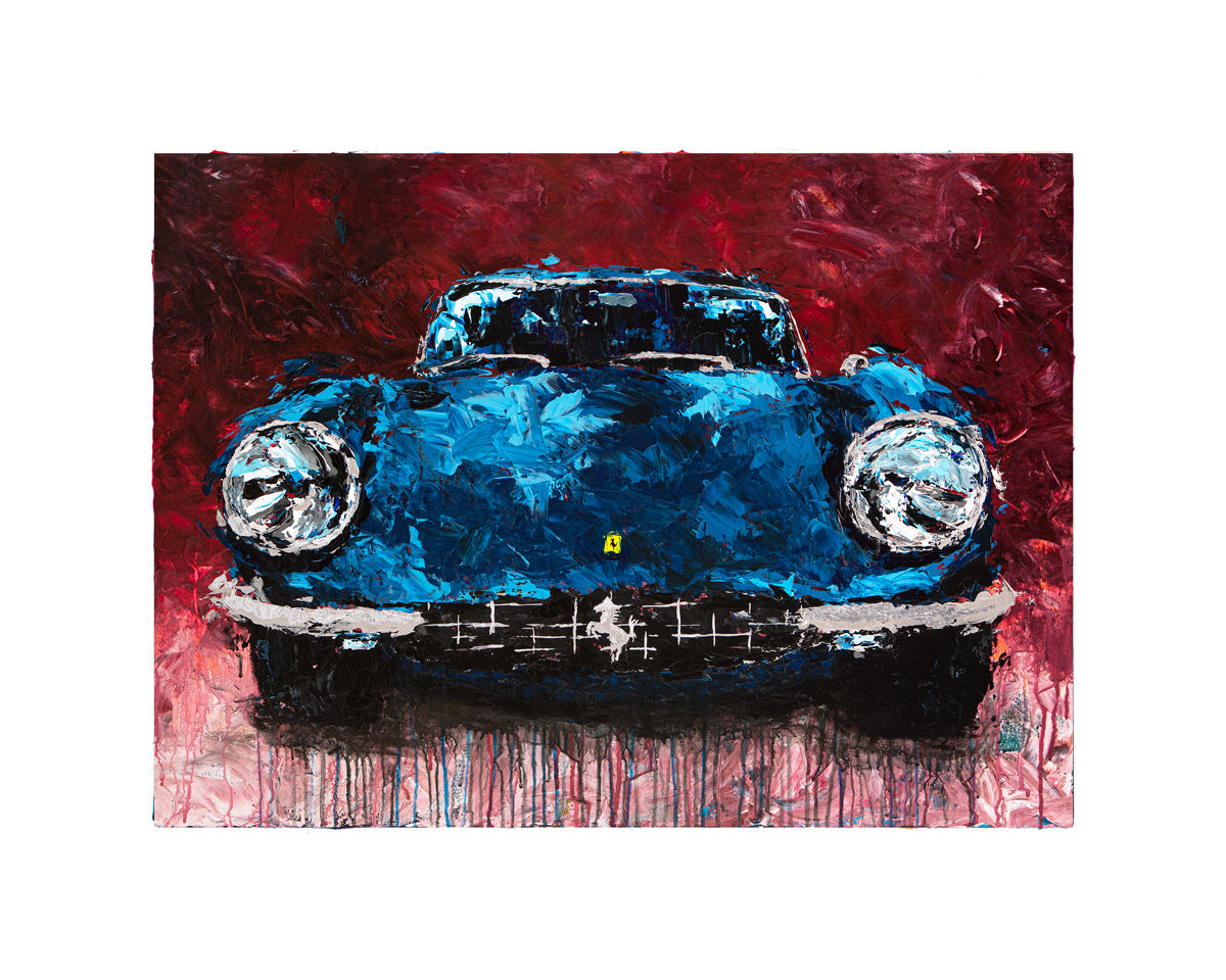 Luna - 1969 Ferrari 365 GTC - Print