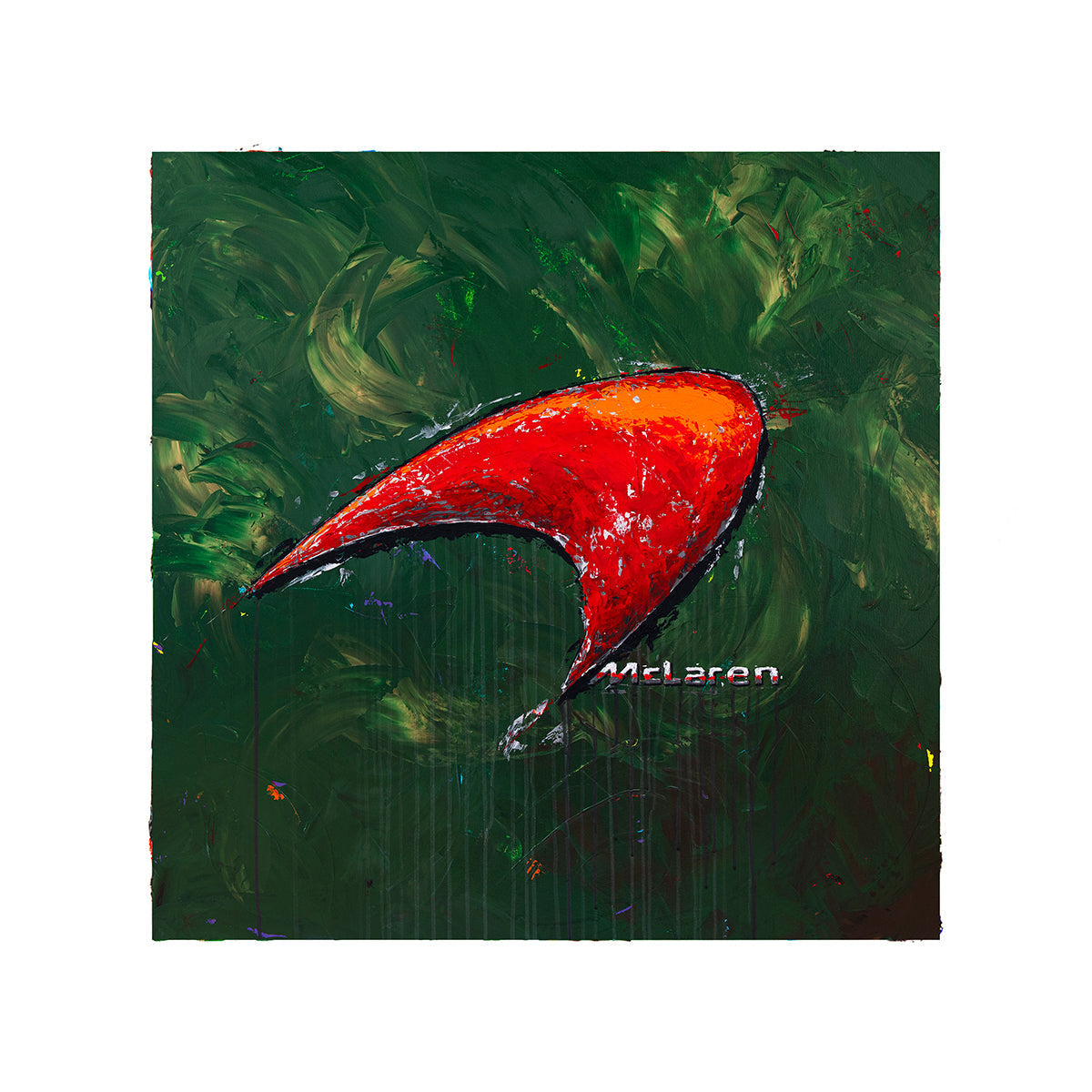 McLaren Abstracted 8 - Print