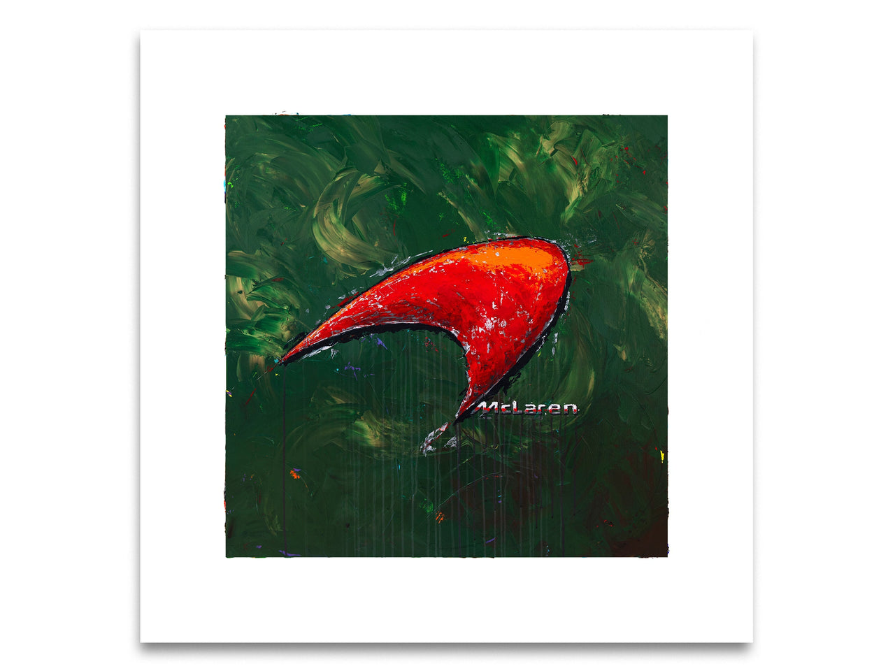 McLaren Abstracted 8 - Print