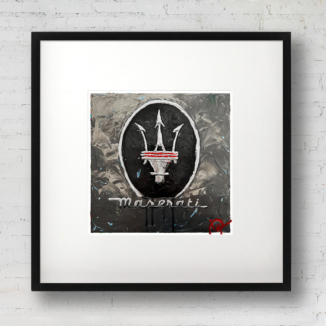 Maserati Abstracted 3 - Silver
