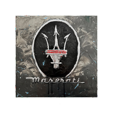 Maserati Emblem 3 - Print