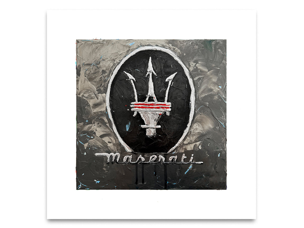 Maserati Abstracted 3 - Print