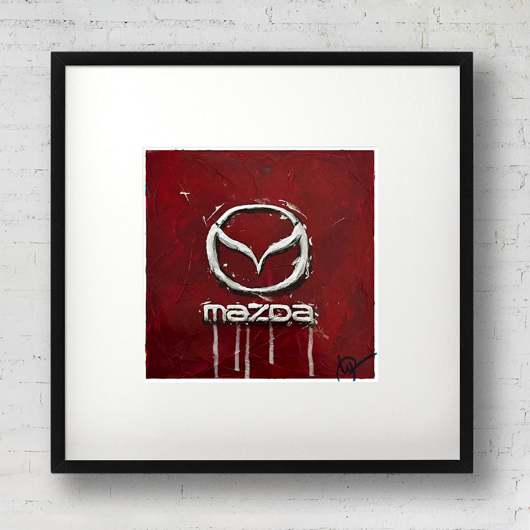 Mazda Abstracted 1 - Red