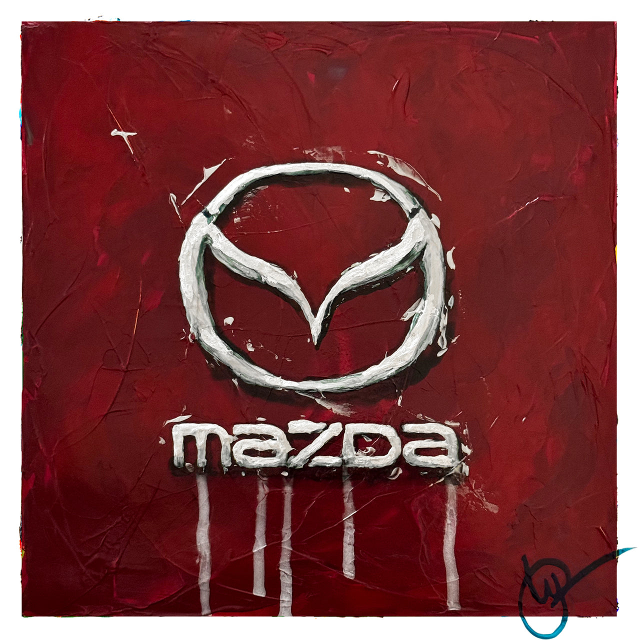 Mazda Abstracted 1 - Red