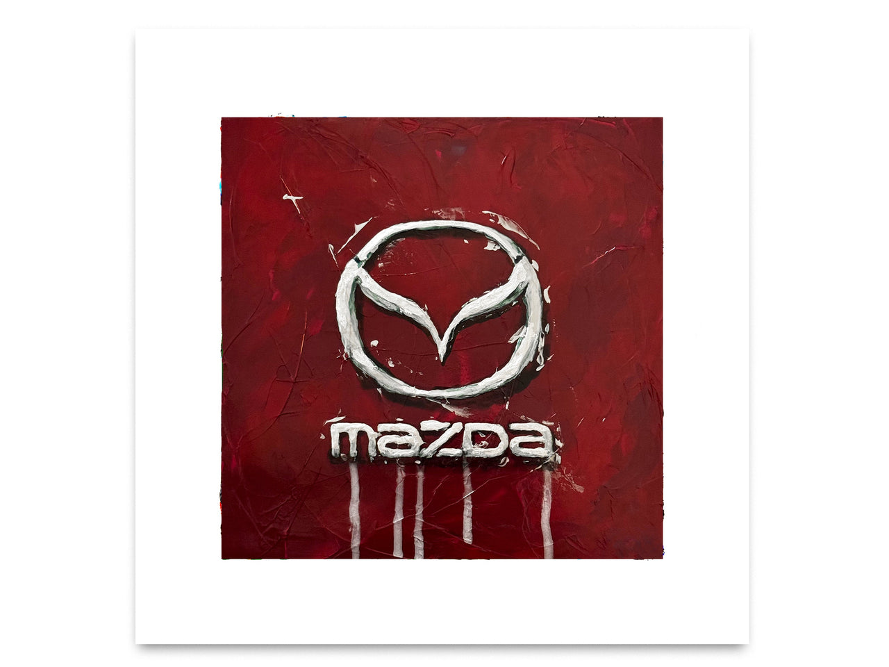 Mazda Abstracted 1 - Print