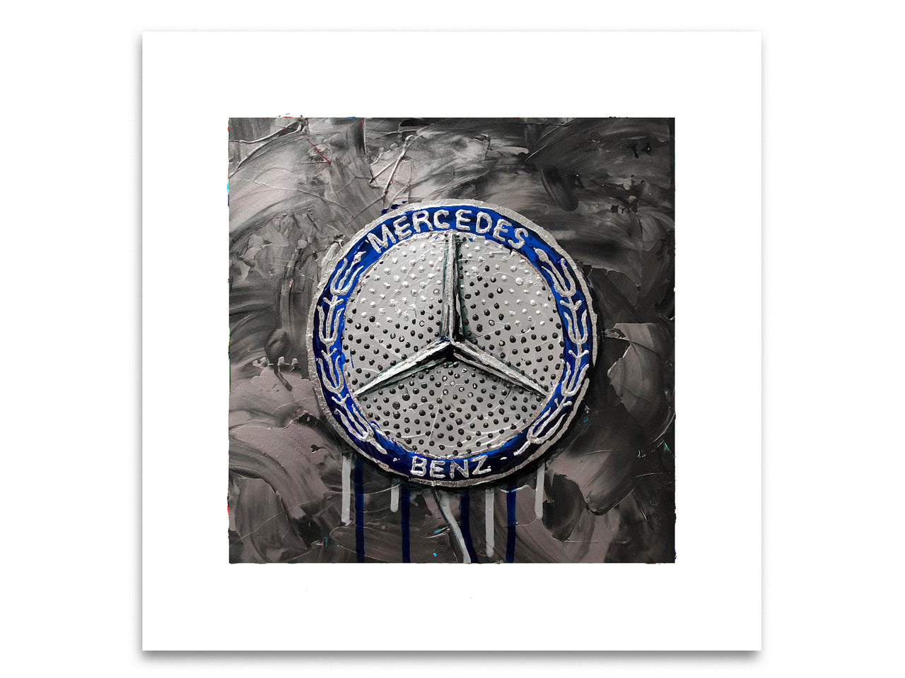 Mercedes Emblem 10 - Print
