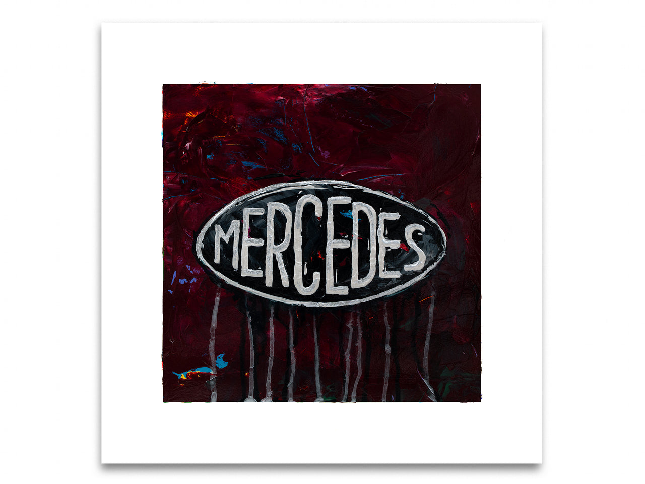 Mercedes Abstracted 14 - Print