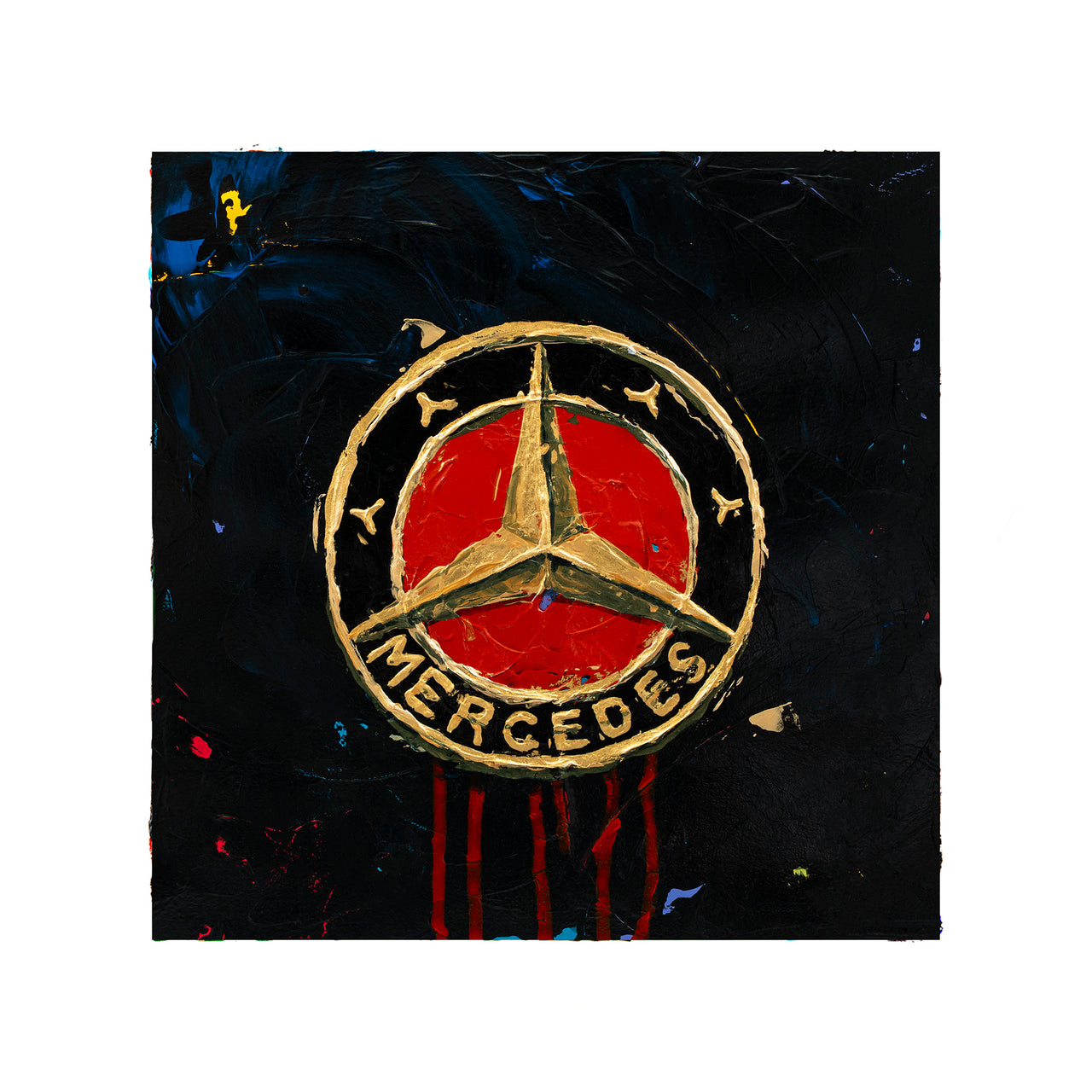 Mercedes Abstracted 16 - Print