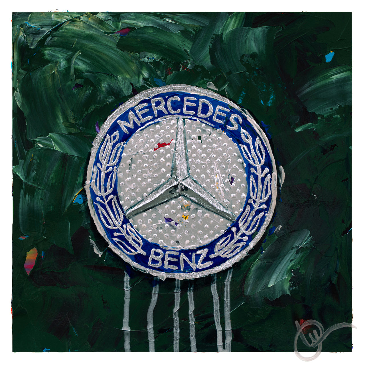Mercedes-Benz Abstracted 18 - Green