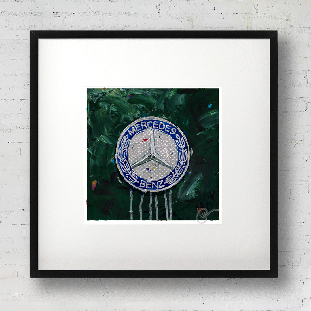 Mercedes-Benz Abstracted 18 - Green